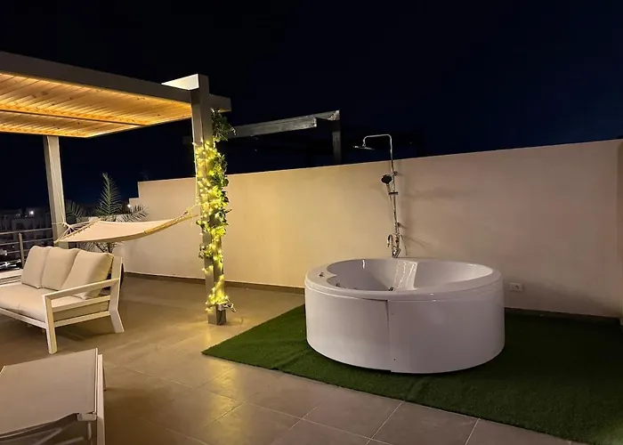Apartman Sunny Penthouse Free Beach, Pools, And Privat Roof Sarm es-Sejk
